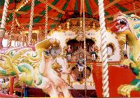 Gallopers and 46 Key Dean Organ at Dorset, 2000