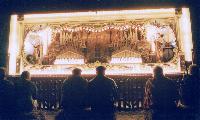 Listening to Whites Gavioli at night, Dorset 2002